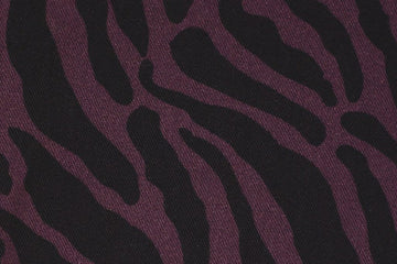 Viskose Webware, "Klara", Animal Print, bordeaux 0,5 m